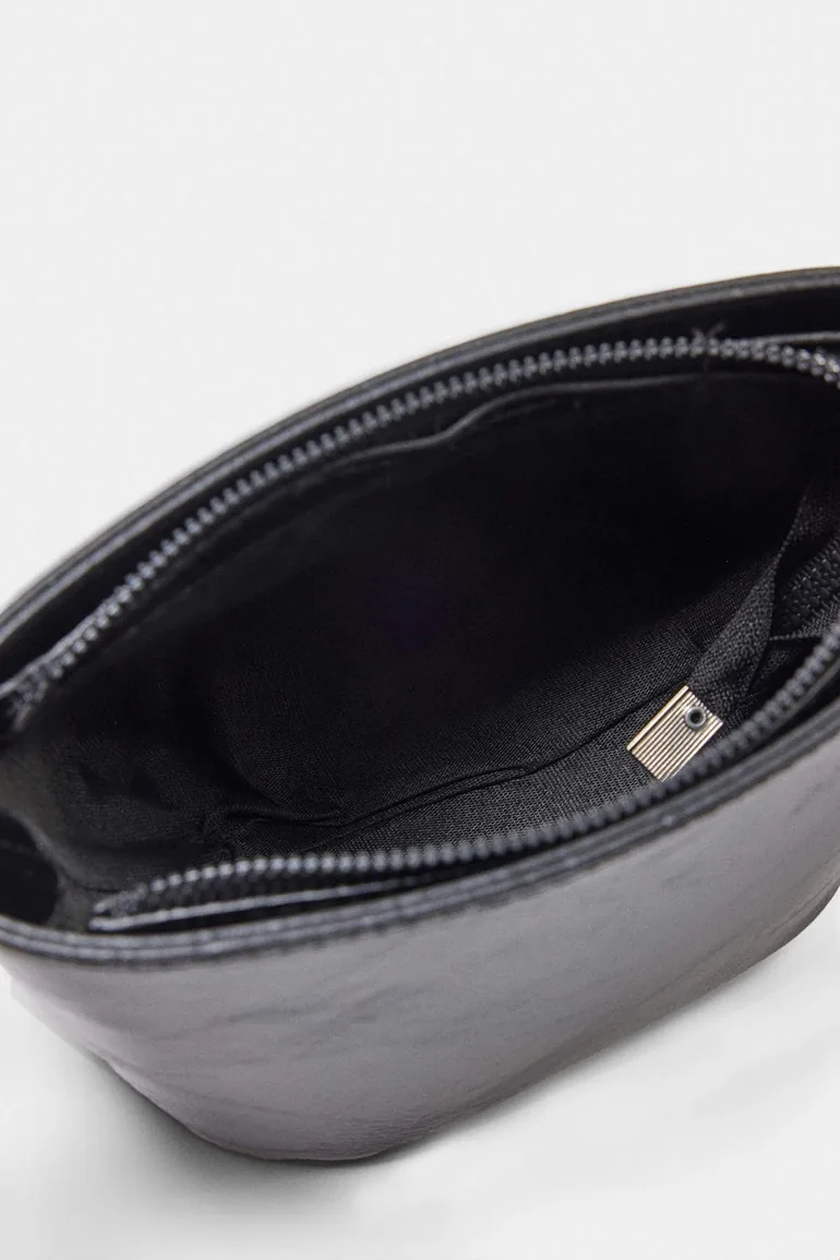 Black Women's Mini Shoulder Bag - 5