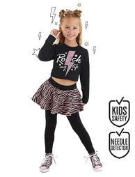 Rock Life Girl's T-shirt Tights Set