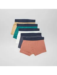 5 plain boxers WHITE - 1