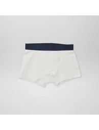 5 plain boxers WHITE - 5