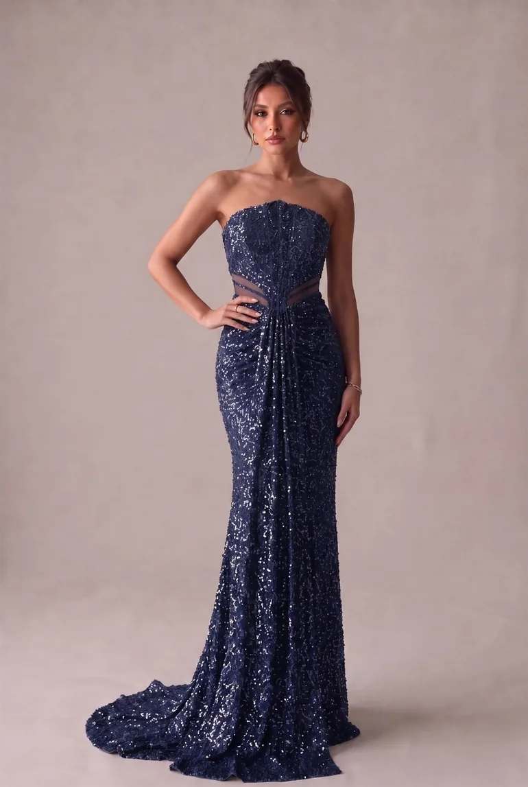 Jasmine Sequin Dress - 1