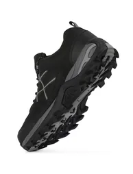 Regatta Mens Samaris III Waterproof Outdoor Hiking Walking Shoes - Black/Granit - 1