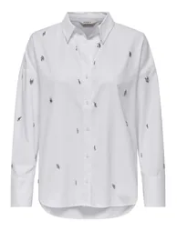 ONLOREGON LIFE LS EMBELISHMENT SHIRT WVN