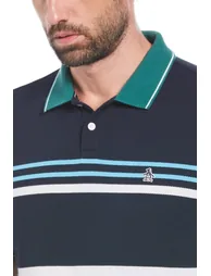 Honeycomb Polo Green - 1