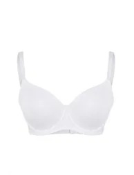 Dusty Rose-Ecru 2-Pack Covered Plus Size Bra - 6