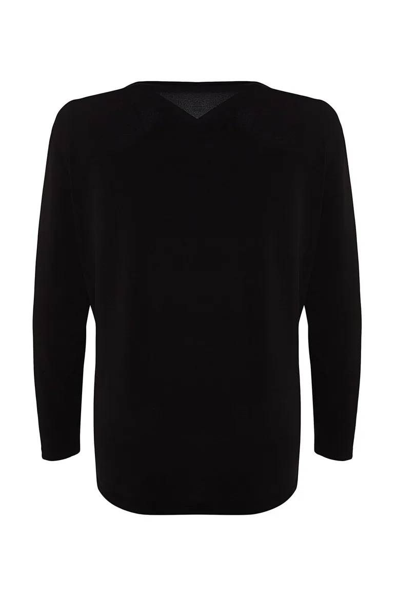 Plus Size Blouse - Black - Regular fit - 7