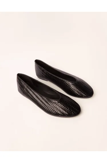 Woven Ballet Pumps