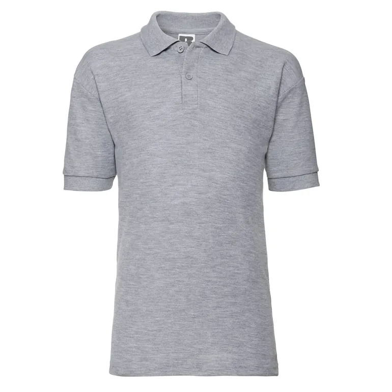 Russell Childrens/Kids Polo Shirt - Light Oxford