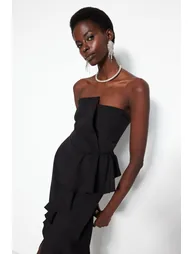 Evening & Prom Dress - Black - 1