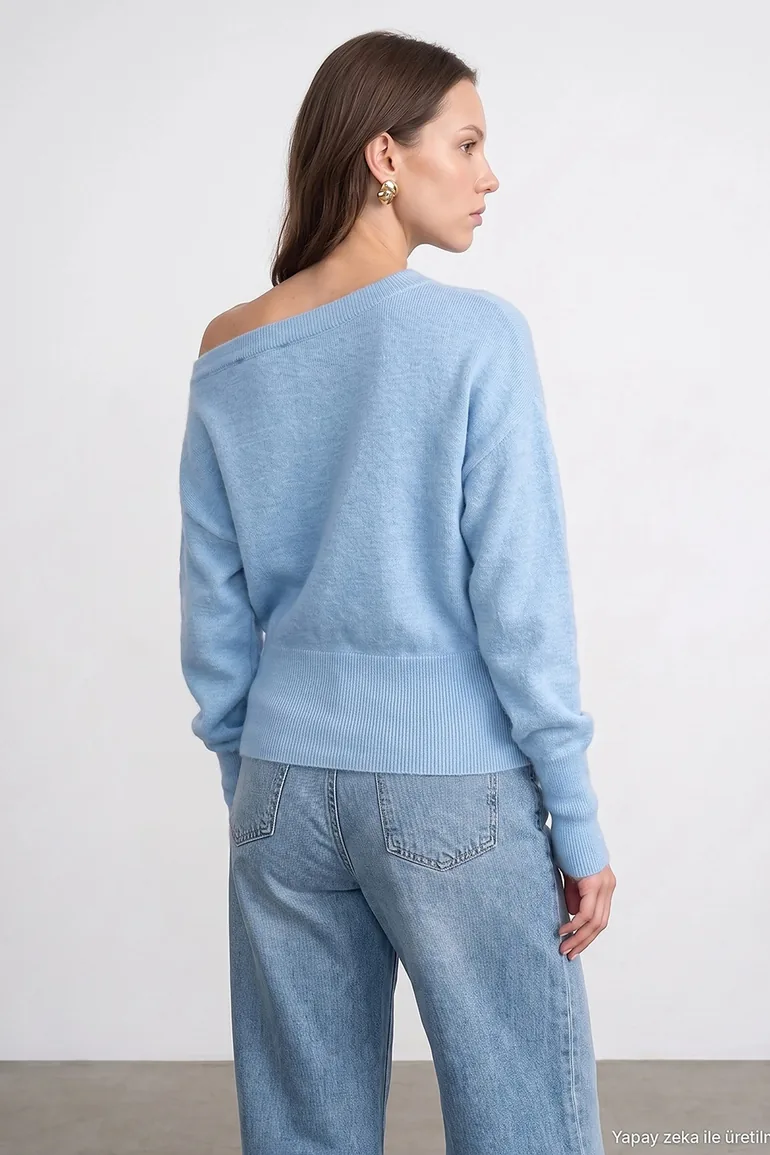 DILVIN Women's Knit Sweater - 4