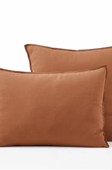 Elina Washed Linen Pillowcase