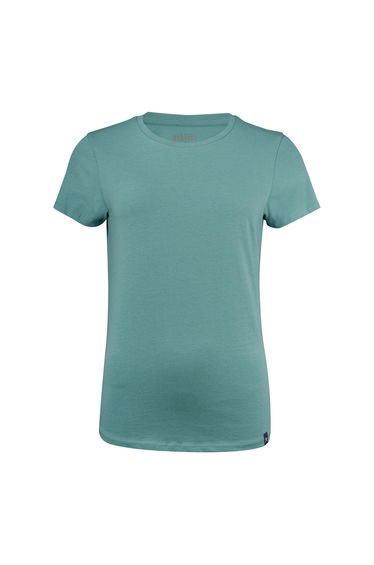 Harvest Womens/Ladies American U T-Shirt - Aloe Green