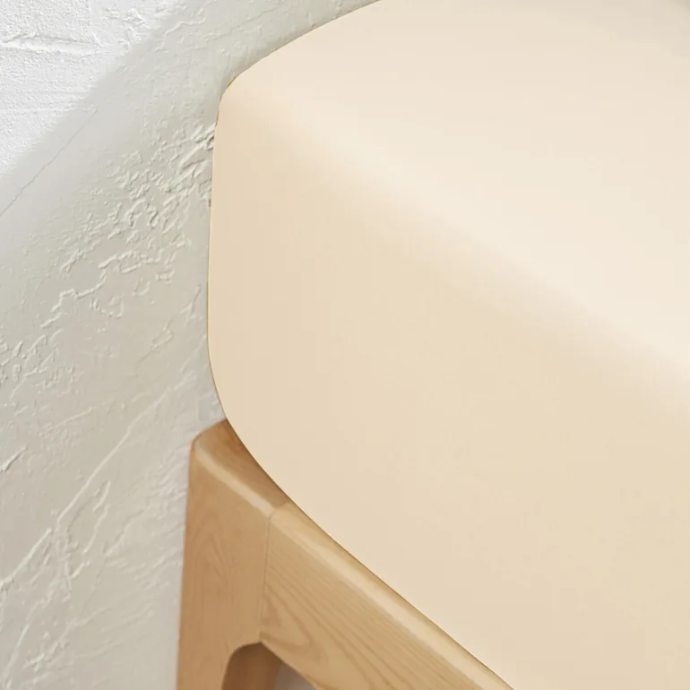 شرشف سرير قطن بحواف مطاطية إرتفاع 25سم - 2