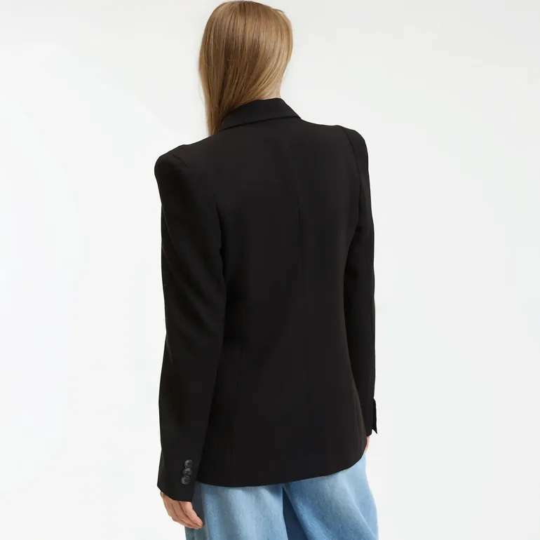 Long Fitted Blazer - 4
