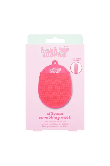 Bathworks Silicone Scrubbing Mitt