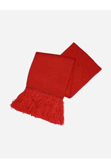 Zeco Kids School Knitted Scarf in Red