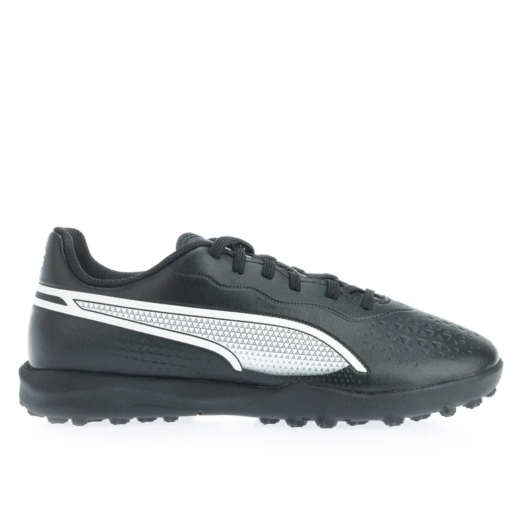 Boy's Puma Juniors King Match It Trainers in Black