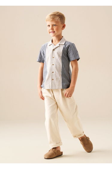 Beau Cut And Sew Shirt