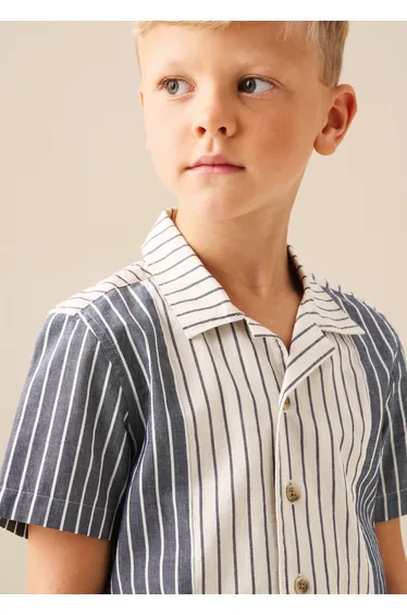 Beau Cut And Sew Shirt