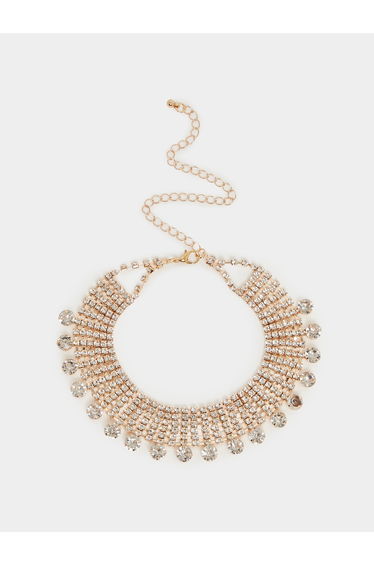 Sparkling Crystal Choker Necklace