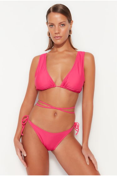 Bikini Bottom - Pink - Plain