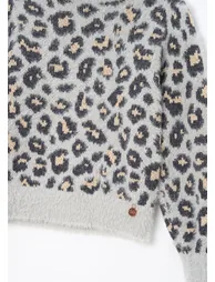 Ginny Leopard Eyelash Jumper - 6