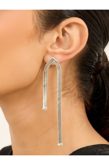 Long Chain Dangle Earrings