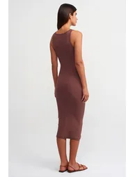 DILVIN Cotton Elastane Maxi Dress - 1