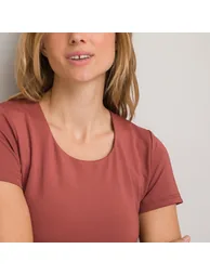 Cropped Short Sleeve Top - 2