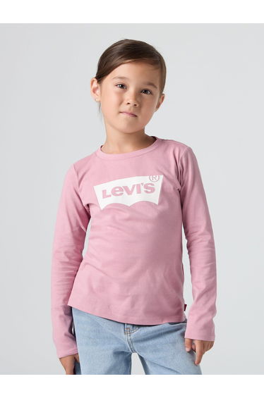 Levi's Girls Long Sleeve Batwing T-Shirt in Purple