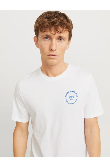 Slogan Print Crew Neck T-Shirt