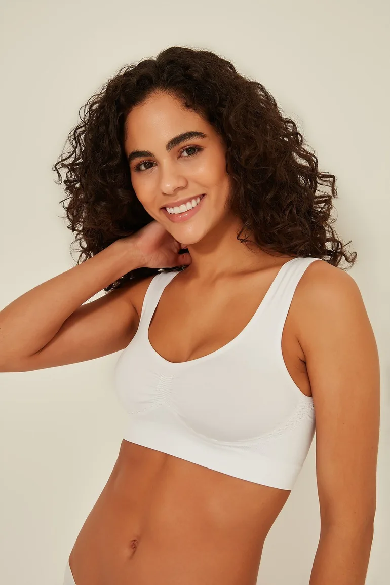 Seamless Low Cut Bra - 2