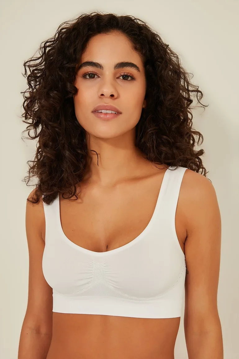 Seamless Low Cut Bra
