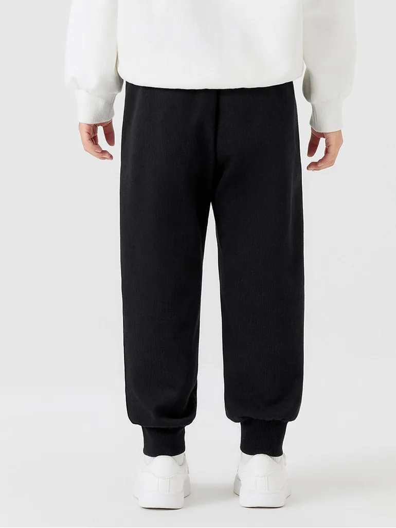 Girls' Sweatpants With Embroidery - 2