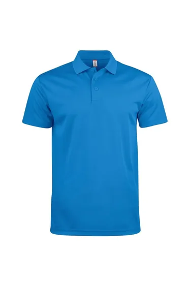 Clique Basic Active Polo Shirt - Royal Blue