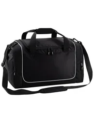 Quadra Teamwear Locker Duffle Bag (30 Litres) (Pack of 2) - Black/Light Grey