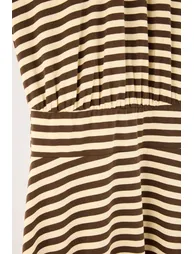 Multi Color Knitted Plus Size Dress - 4