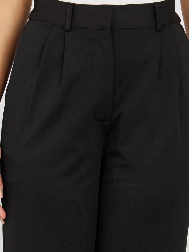High Rise Straight Fit Pant - 2