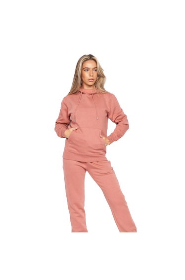 Juice Womens/Ladies Cremmoore Hoodie - Dark Pink