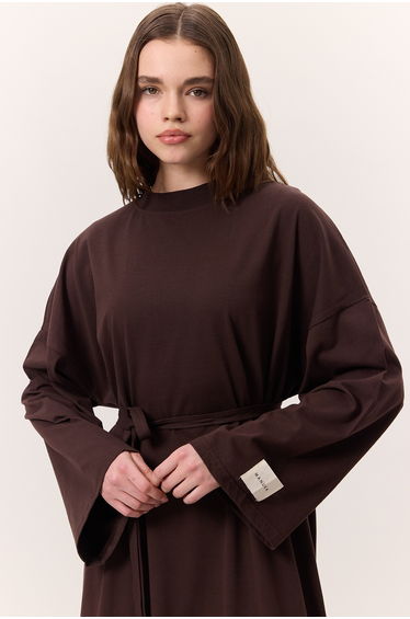 OVERSIZE LONG COMFORTABLE DRESS product thumbnail 4