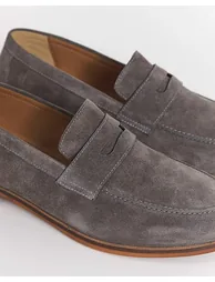 Formal Slip On Suede Wide Fit - 1
