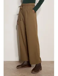 Pleat Detail Tailored Trousers - 9
