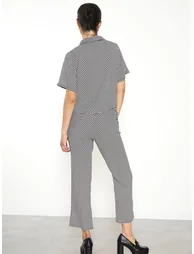 Glamorous Geometric Ditsy Trousers - 1