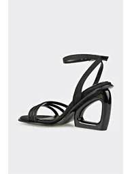 Black Women's Sandals - 2