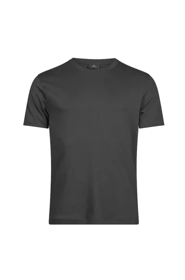 Tee Jays Mens Plain Pima Cotton T-Shirt - Black