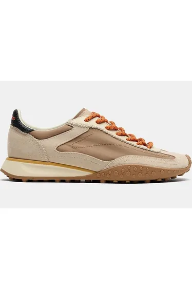 Bridge MKII Taupe Mixed-Material Trainers