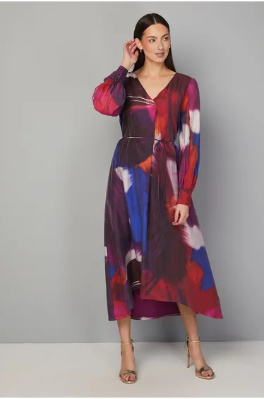 Abstract Trapeze Dress