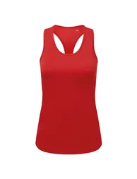 TriDri Womens/Ladies Performance Recycled Vest - Fire Red - 2