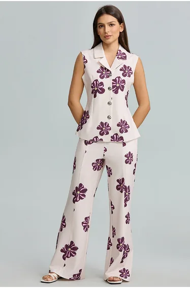 High Waist Wide Leg Pants