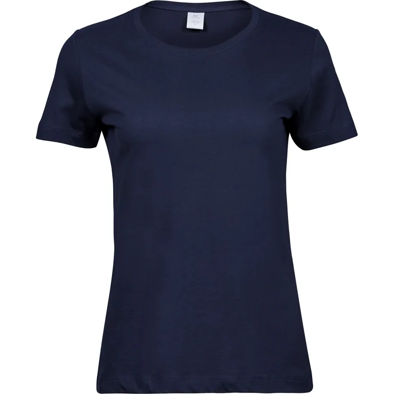 Tee Jays Womens/Ladies Sof T-Shirt - Navy